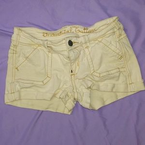 EUC INDUSTRIAL COTTON SIZE 5 JEAN SHORTS